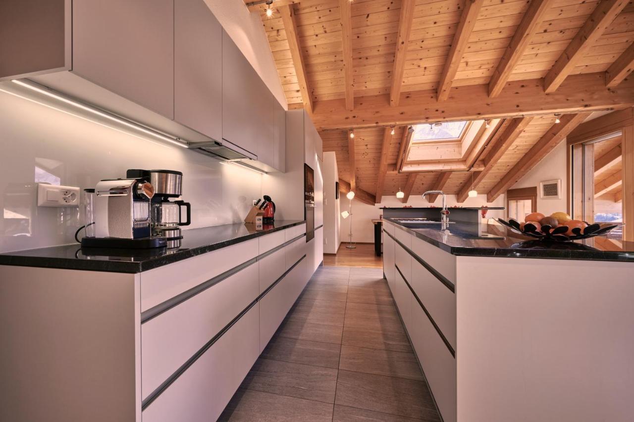 Chalet Bergfrieden Penthouse Wengen Luaran gambar