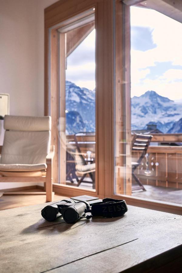 Chalet Bergfrieden Penthouse Wengen Luaran gambar