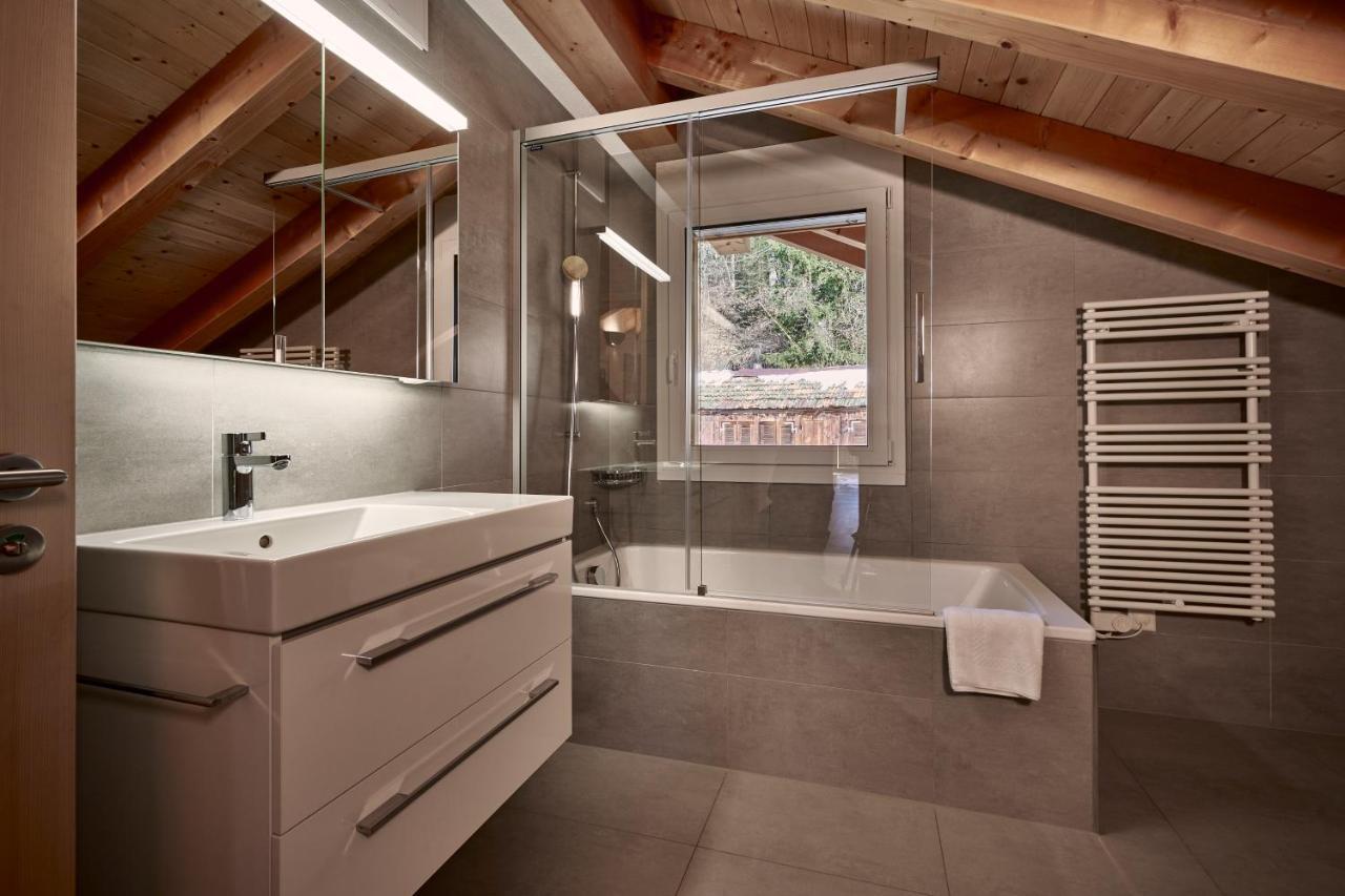 Chalet Bergfrieden Penthouse Wengen Luaran gambar